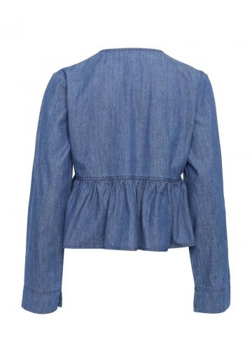 Джинсовая блузка