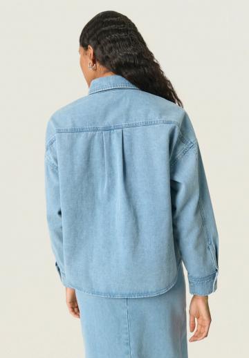 Джинсовая блузка