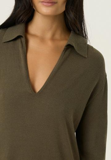 Вязаное платье