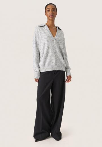 Длинный пуловер