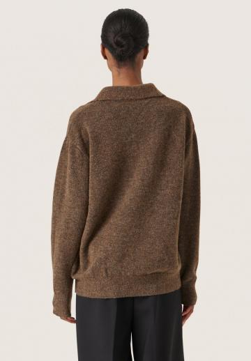 Длинный пуловер