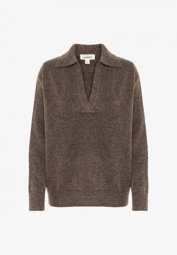 Длинный пуловер