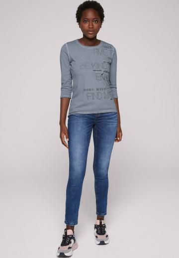 Майка с рукавом три четверти