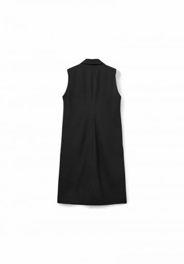 Длинный жилет