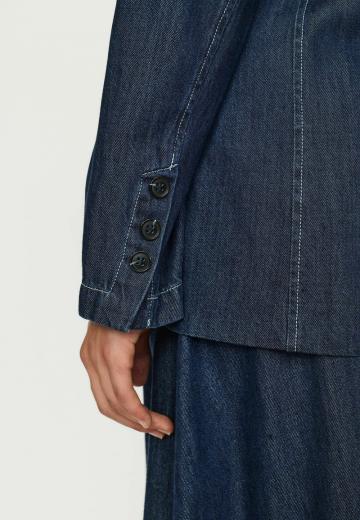 Длинный блейзер