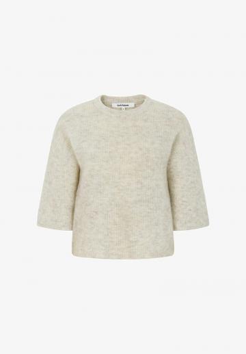 Пуловер с рукавом три четверти