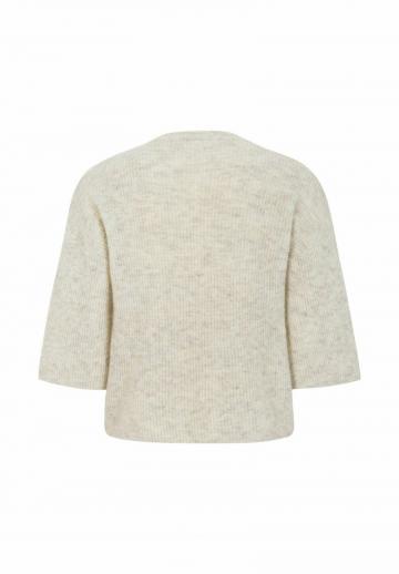 Пуловер с рукавом три четверти