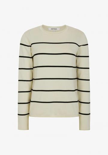 Пуловер в полоску