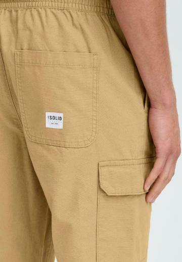 Брюки с накладными карманами