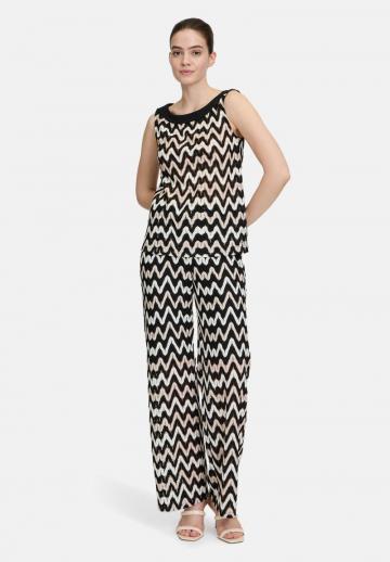 Пуловер без рукавов