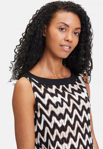 Пуловер без рукавов