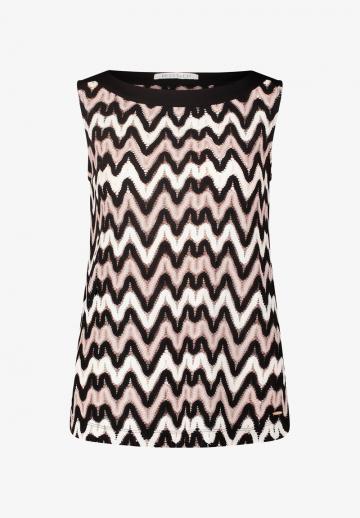 Пуловер без рукавов