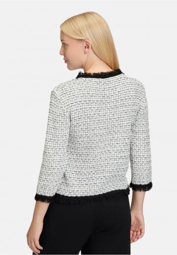 Пуловер с рукавом три четверти