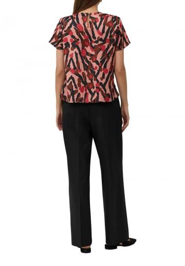 Атласная блузка