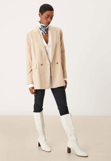 Длинный блейзер