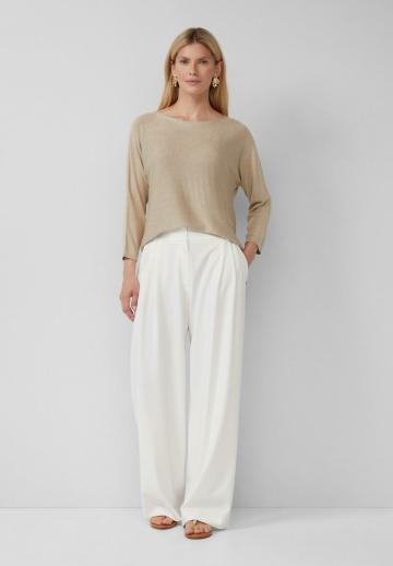 Пуловер с рукавом три четверти