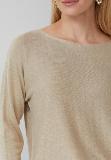 Пуловер с рукавом три четверти