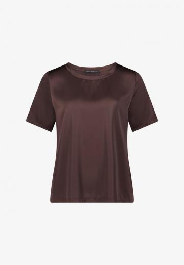 Атласная блузка