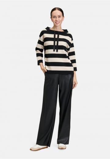 Пуловер с рукавом три четверти