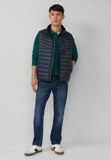 Поло с длинным рукавом