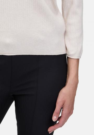 Пуловер с рукавом три четверти