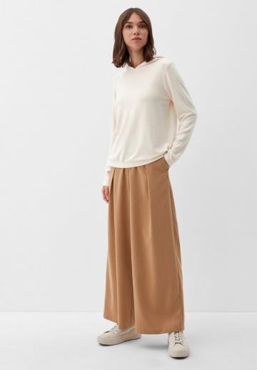 Пуловер с капюшоном