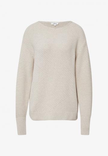 Длинный пуловер