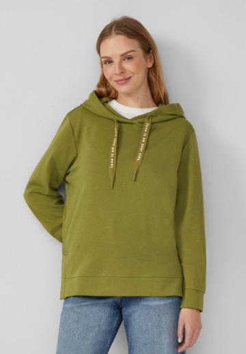 Пуловер с капюшоном