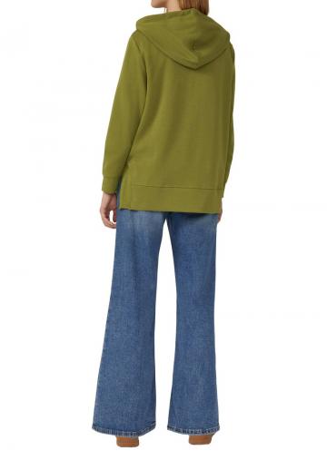 Пуловер с капюшоном