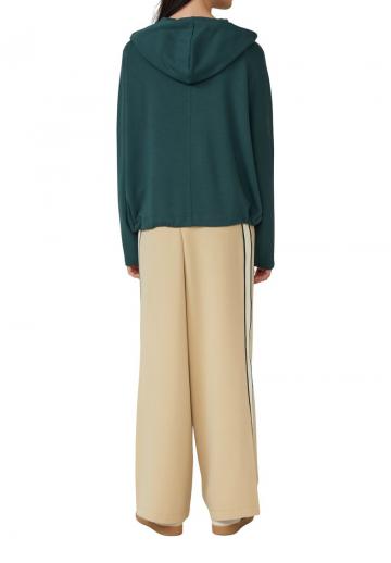 Пуловер с капюшоном