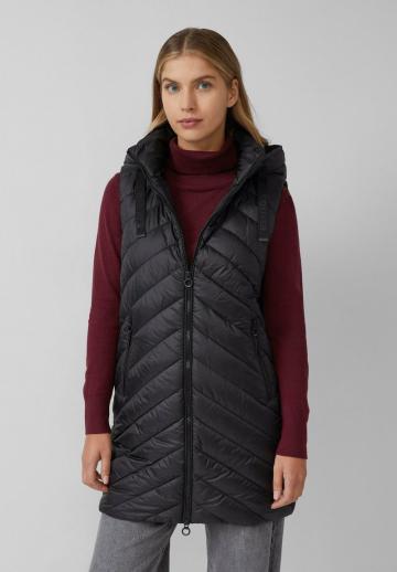 Длинный жилет