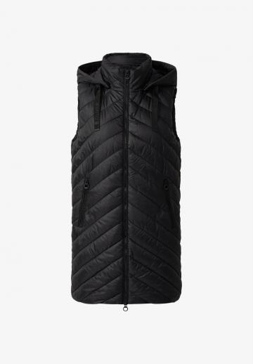 Длинный жилет