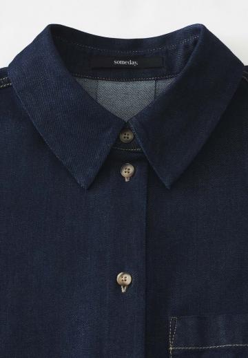 Джинсовая блузка