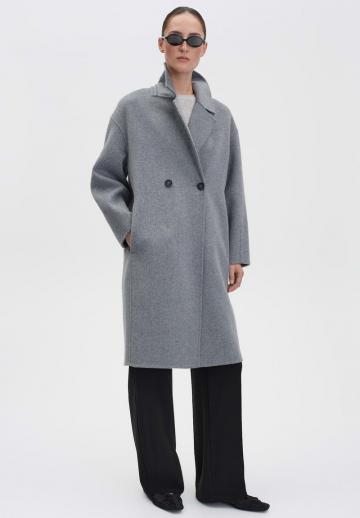Шерстяное пальто