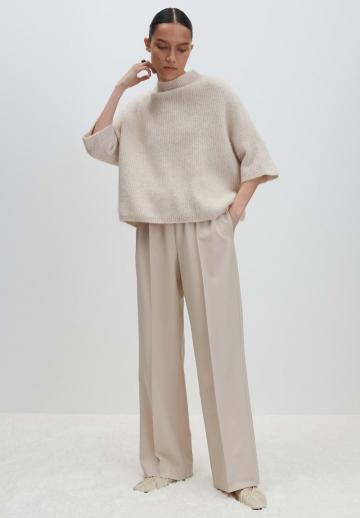 Пуловер с рукавом три четверти