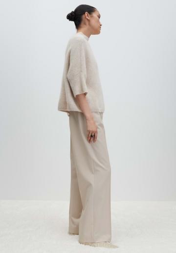 Пуловер с рукавом три четверти