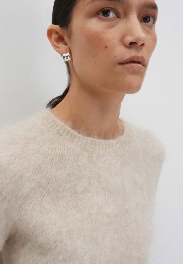 Пуловер с коротким рукавом