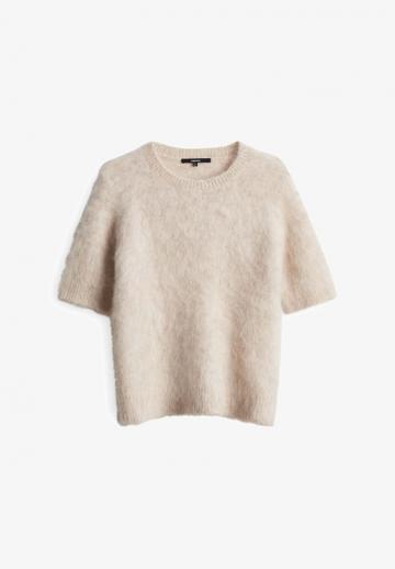 Пуловер с коротким рукавом