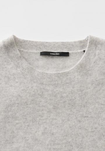 Пуловер с коротким рукавом