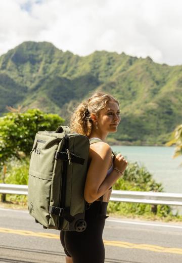 Чемодан на колесах