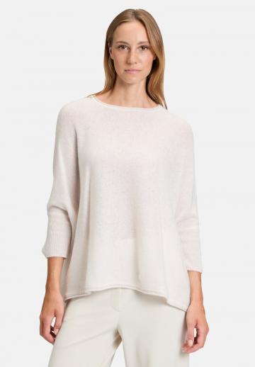 Пуловер с рукавом три четверти