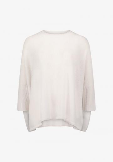 Пуловер с рукавом три четверти