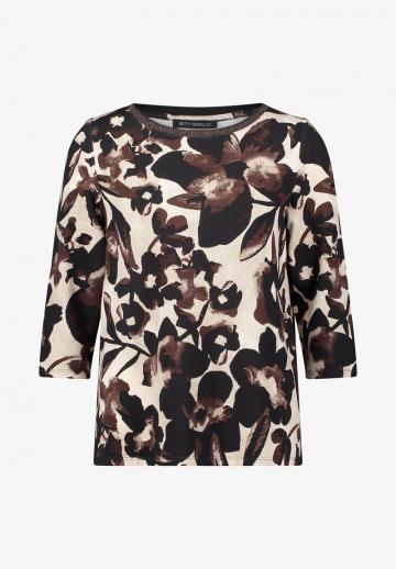 Пуловер с рукавом три четверти