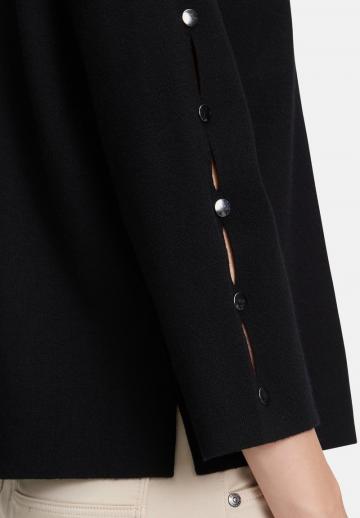 Пуловер с рукавом три четверти