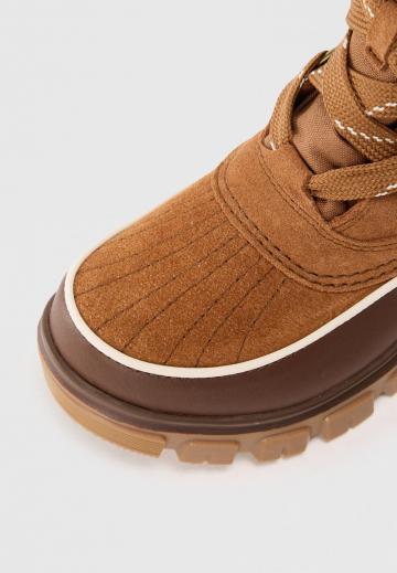 Сапоги на шнуровке