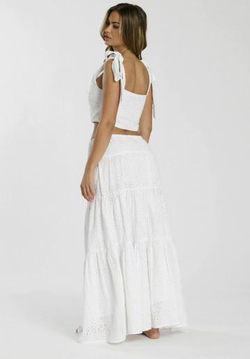 Юбка с воланами