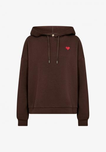 Пуловер с капюшоном