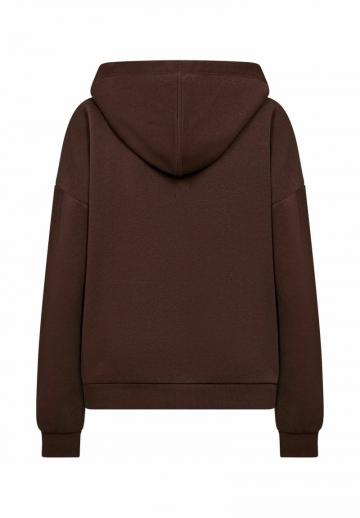 Пуловер с капюшоном