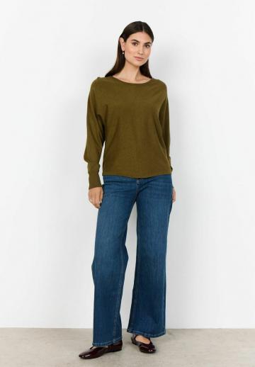 Длинный пуловер