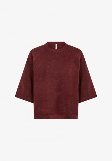 Пуловер с рукавом три четверти